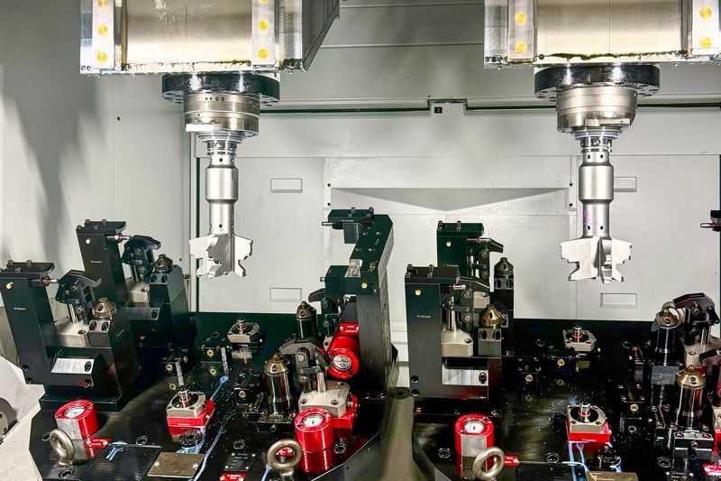The tool developed by MAPAL, installed in the machine