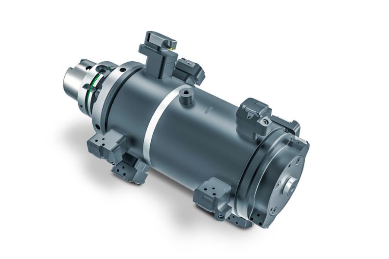 The picture shows a MAPAL fine boring tool for machining stator bores of electric motors, which has been designed for MQL machining.